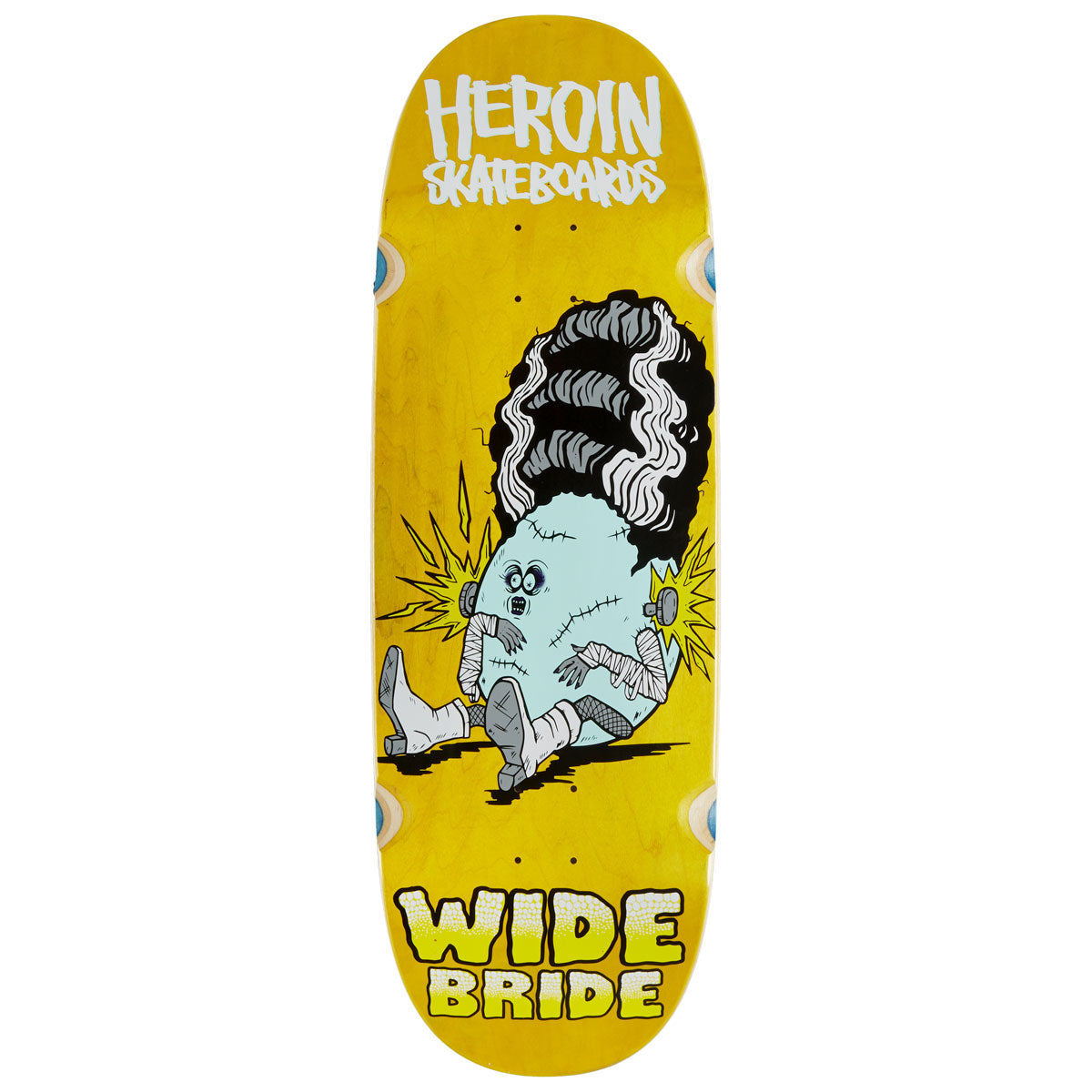 Heroin Wide Bride Skateboard Deck - 10.40