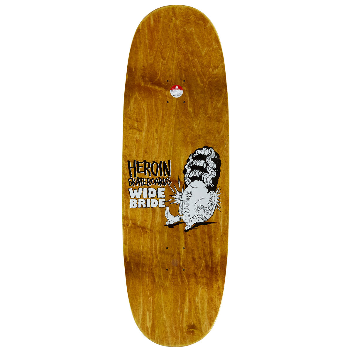 Heroin Wide Bride Skateboard Complete - 10.40