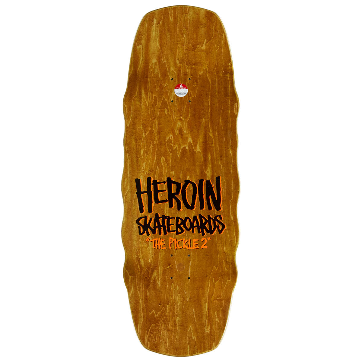 Heroin The Pickle 2 Skateboard Deck - 11.125