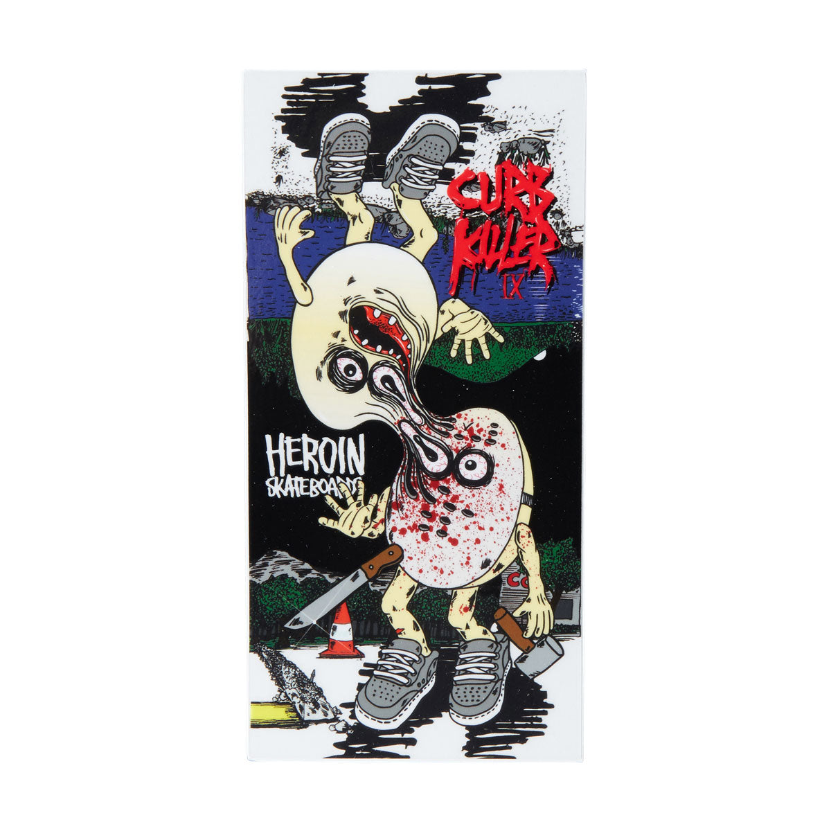 Heroin Curb Killer Merged Sticker image 1
