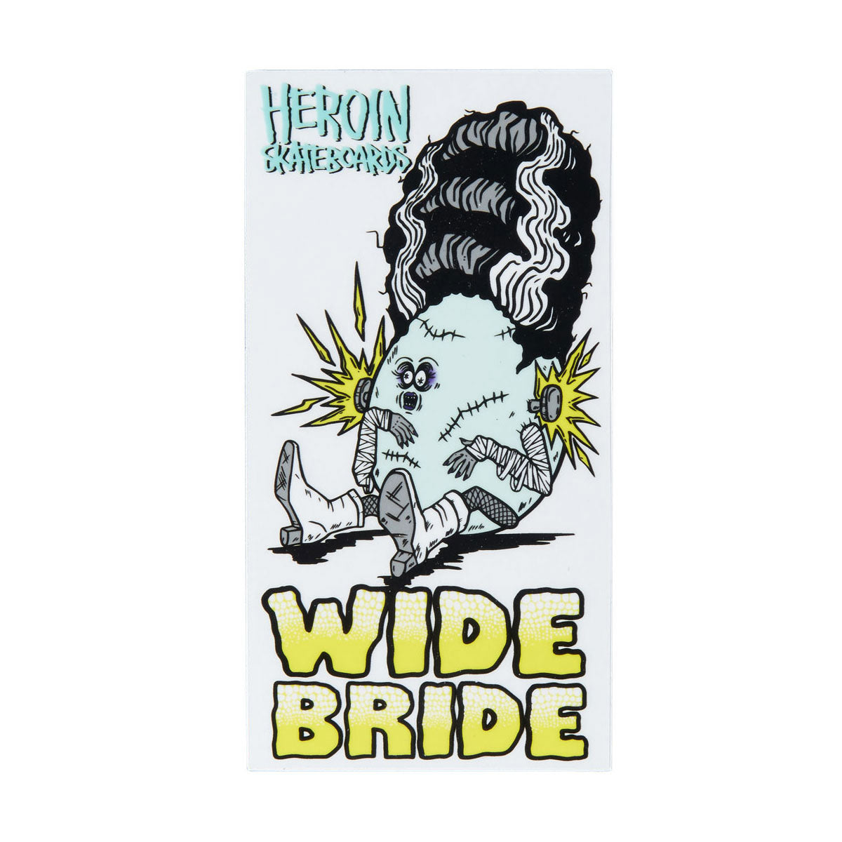 Heroin Wide Bride Sticker image 1