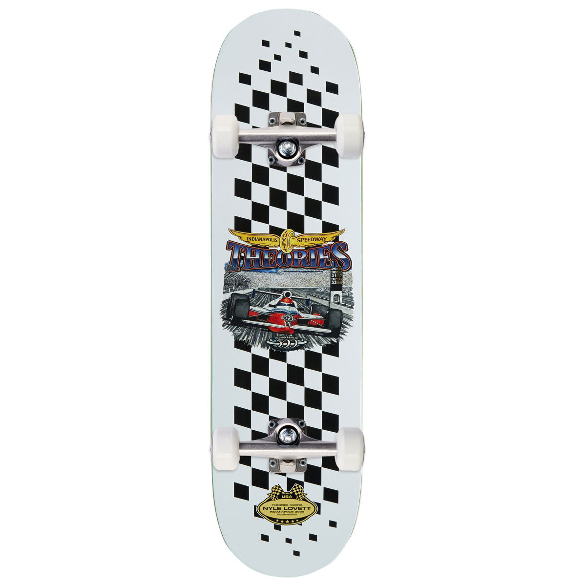 Theories Nyle Lovett Speedway Skateboard Complete - 8.50