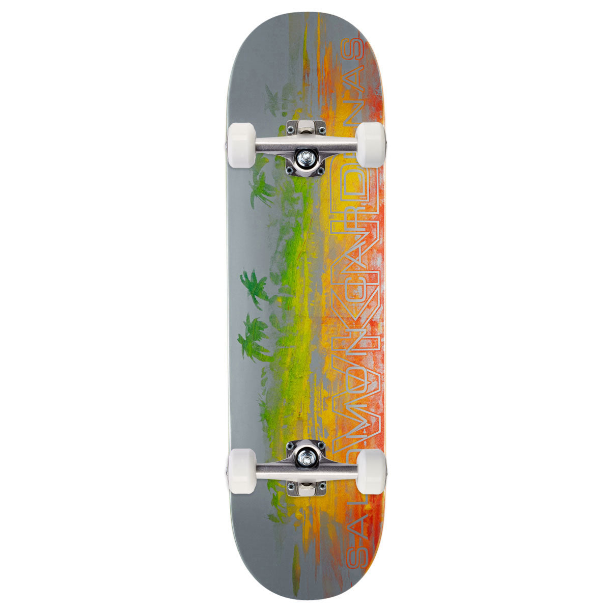 WKND Salomon Cardenas PS Skateboard Complete - Silver Ink - 8.375