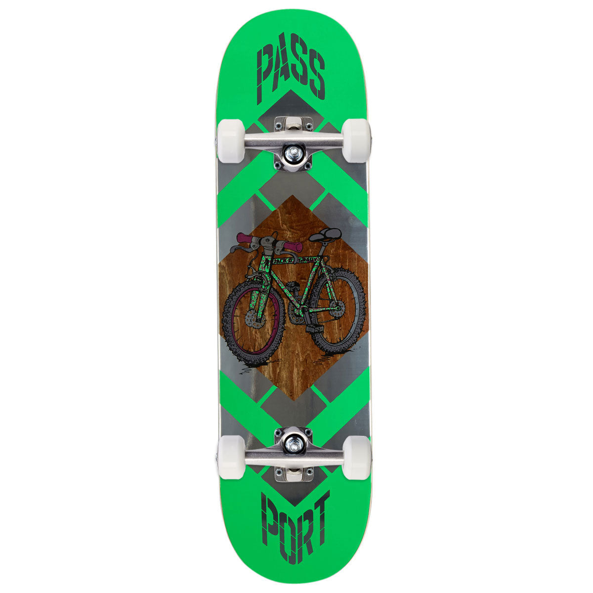 Passport Jack One Speed Skateboard Complete - 8.25
