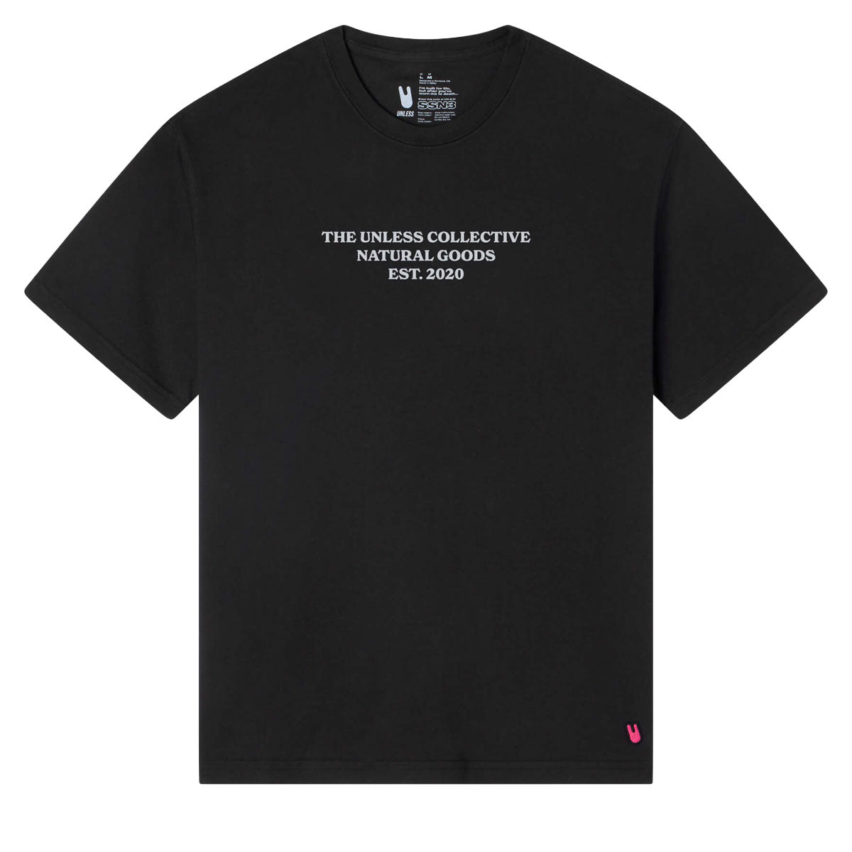 Unless Natural Goods T-Shirt - Black image 1