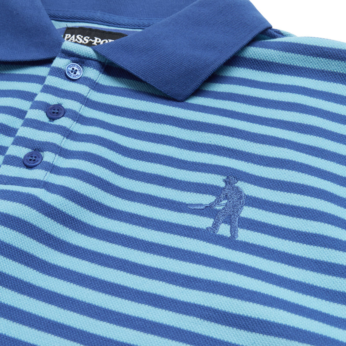 Passport Workers Polo Shirt - Blue image 3