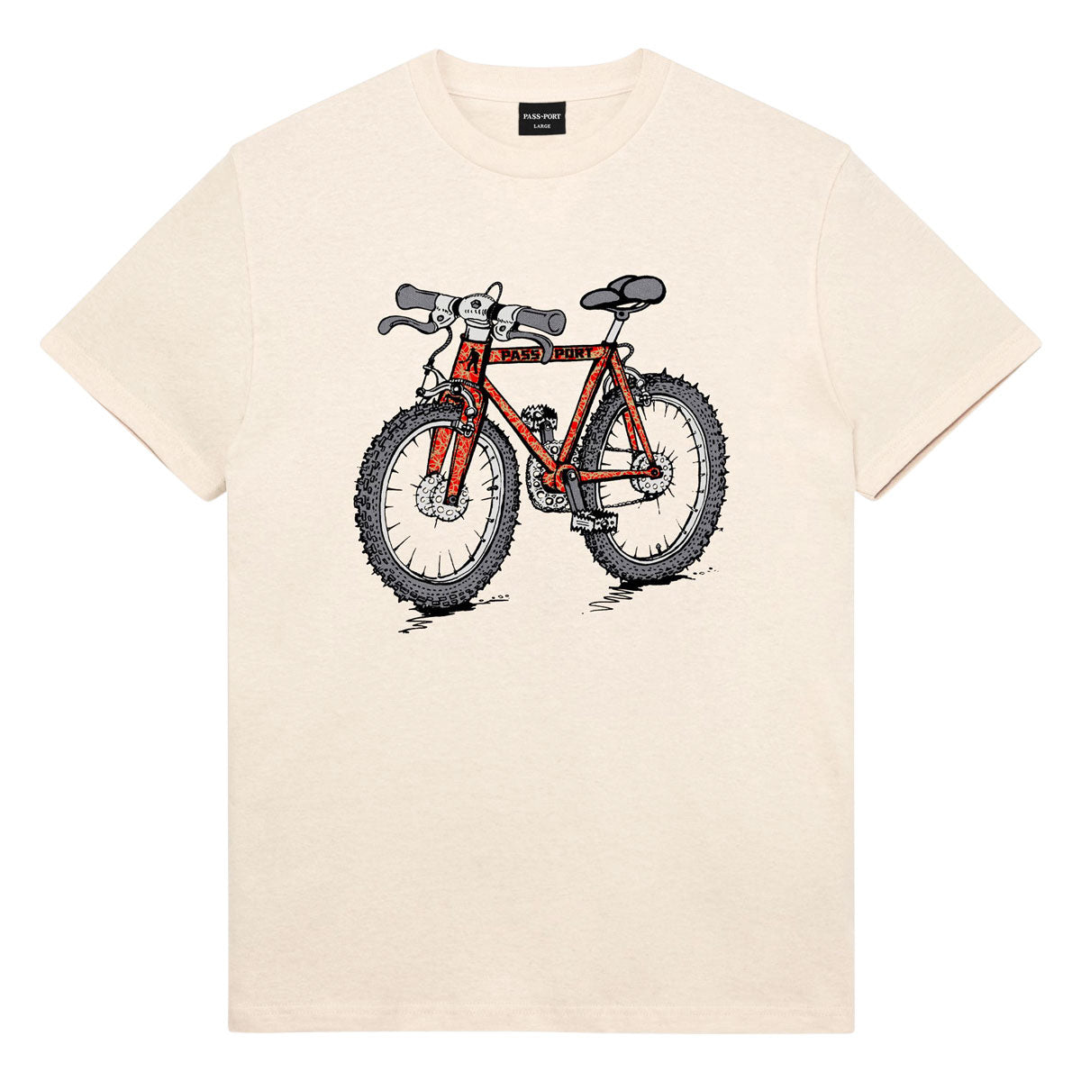 Passport One Speed T-Shirt - Natural image 1