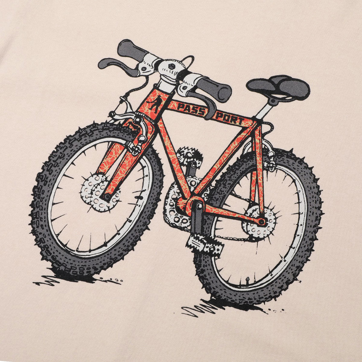 Passport One Speed T-Shirt - Natural image 2
