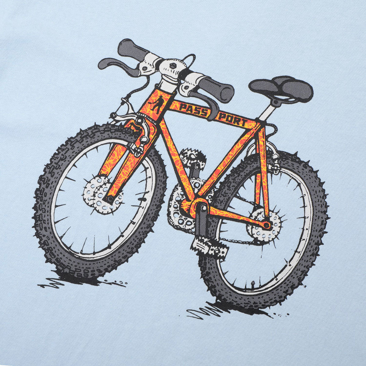 Passport One Speed T-Shirt - Stonewash Blue image 2