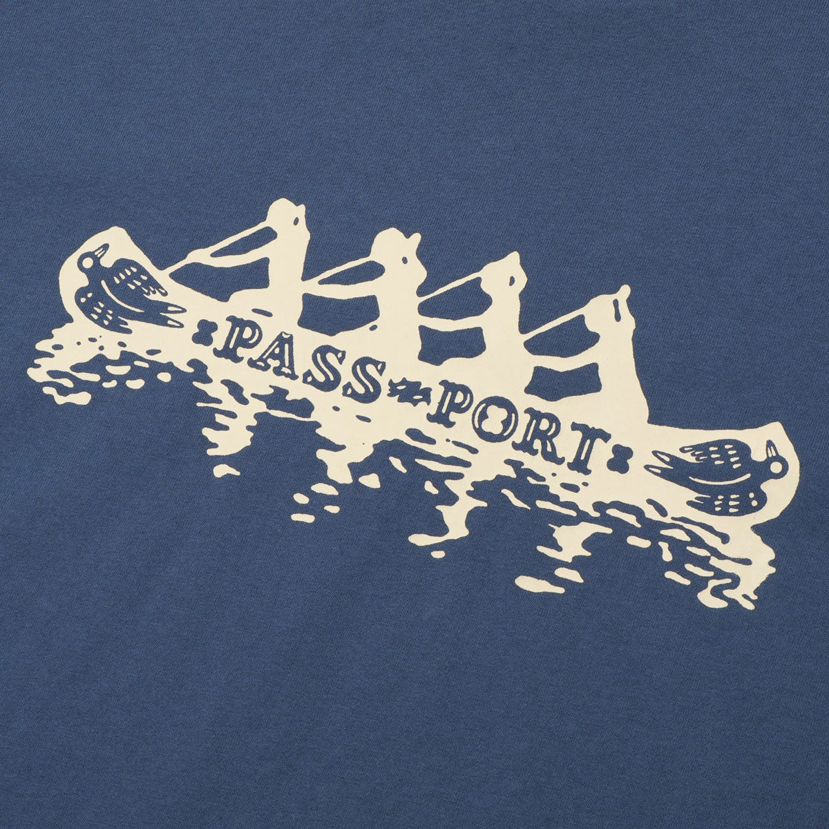 Passport Canoe T-Shirt - Harbour Blue image 2