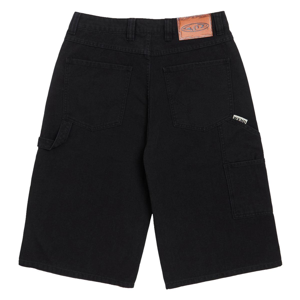 WKND Damn Near Carpenter Shorts - Black Canvas image 2