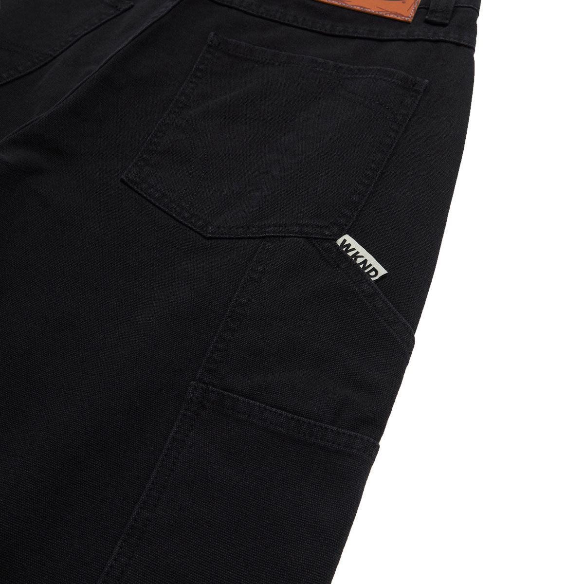 WKND Damn Near Carpenter Shorts - Black Canvas image 3