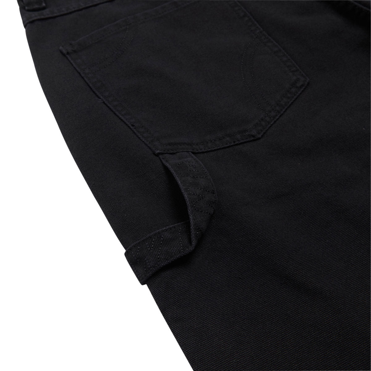 WKND Damn Near Carpenter Shorts - Black Canvas image 4
