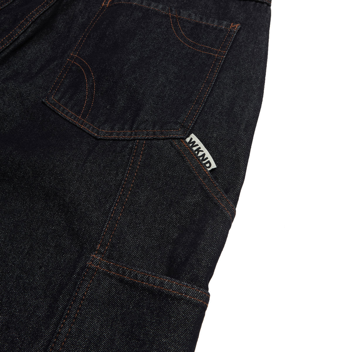 WKND Damn Near Carpenter Shorts - Raw Denim image 3