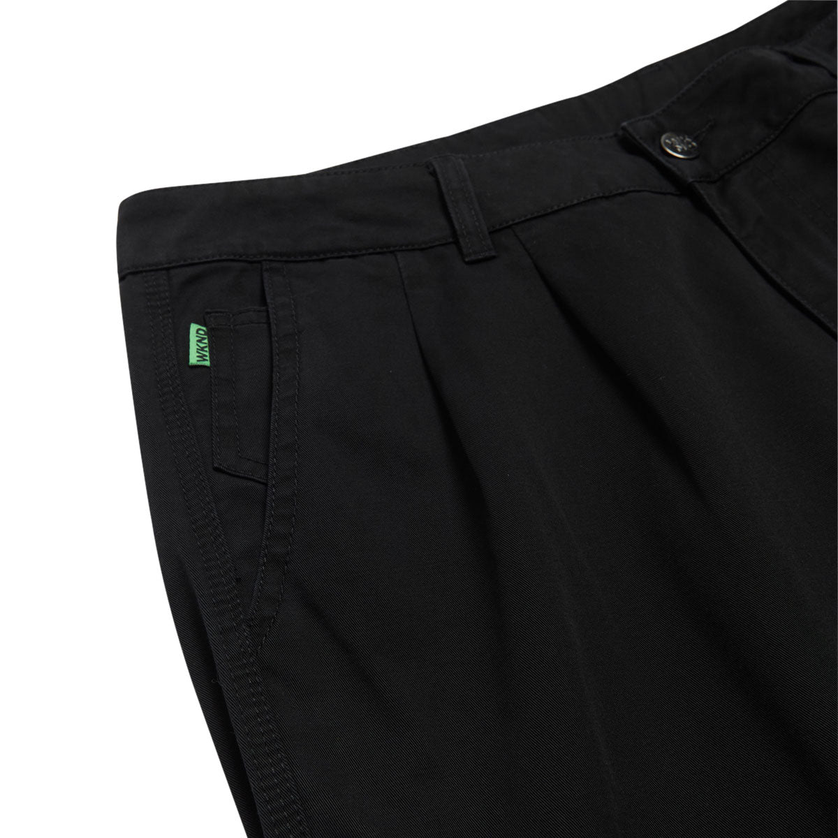 WKND Pleated Tubes Pants - Black image 2