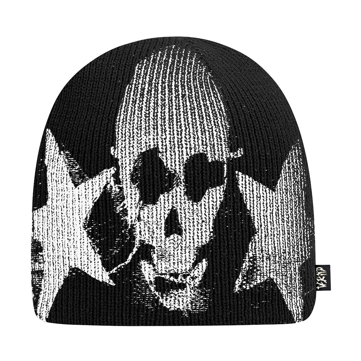 WKND Mumbler Skully Beanie - Black image 1