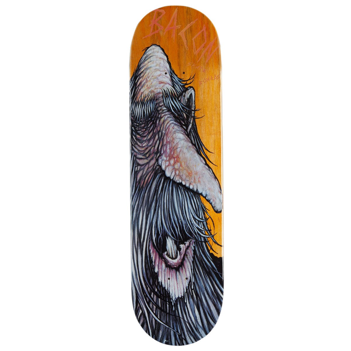 Bacon Beardman Skateboard Deck - 8.50