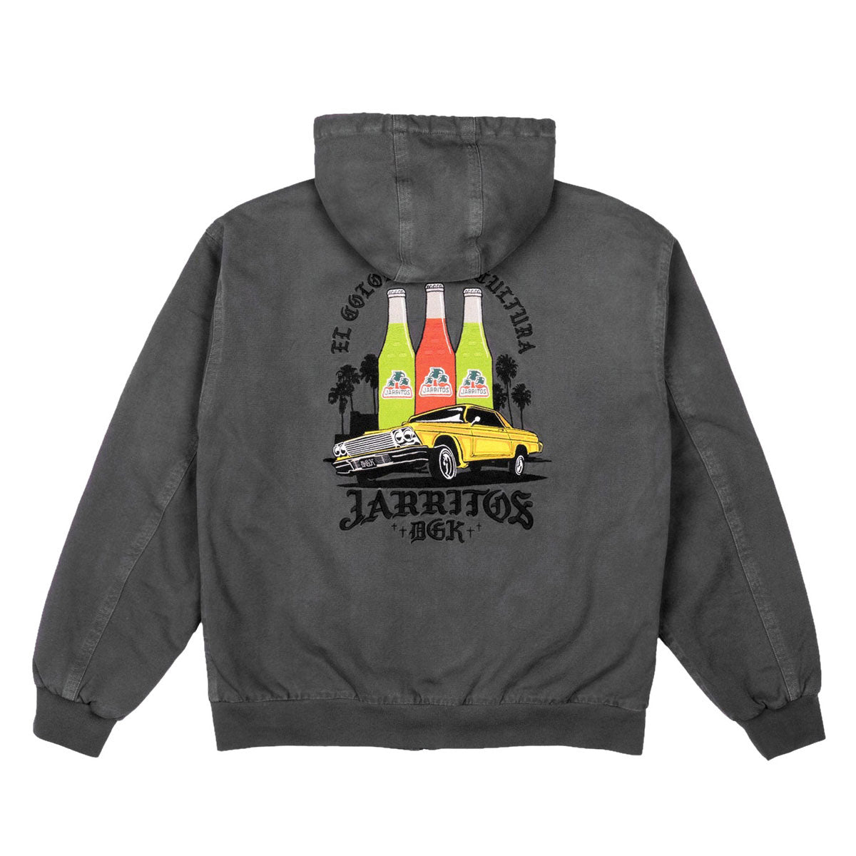 DGK x Jarritos Ice Cold Jacket - Washed Black image 1