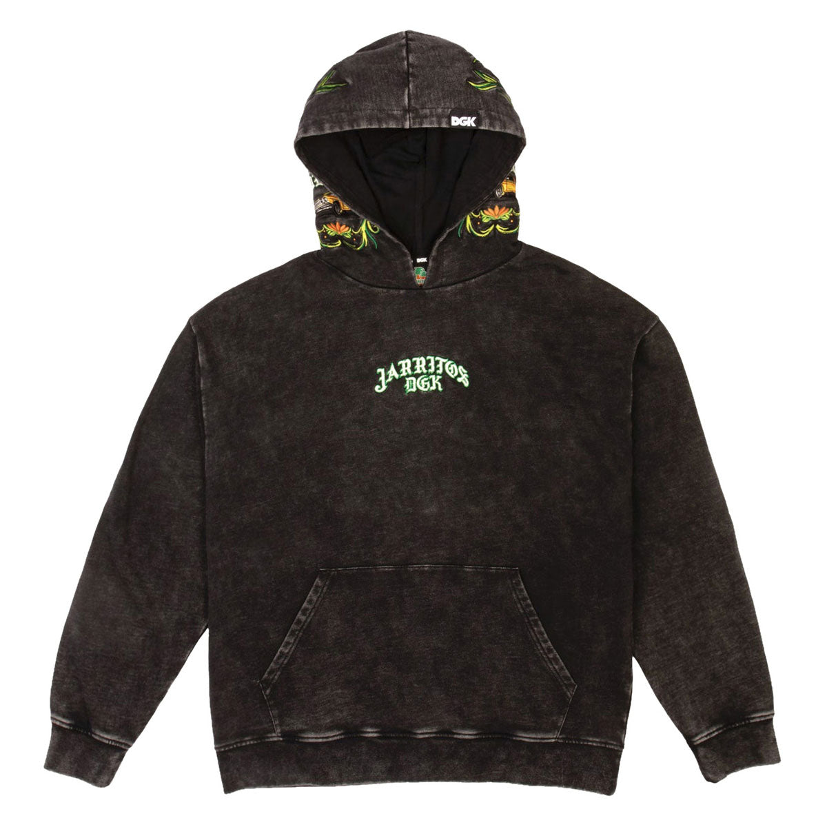 DGK x Jarritos Sabor Hoodie - Washed Black image 1
