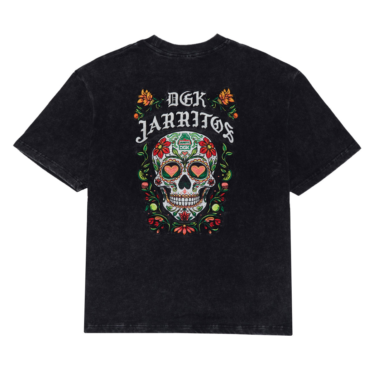 DGK x Jarritos Sabor Knit T-Shirt - Washed Black image 2