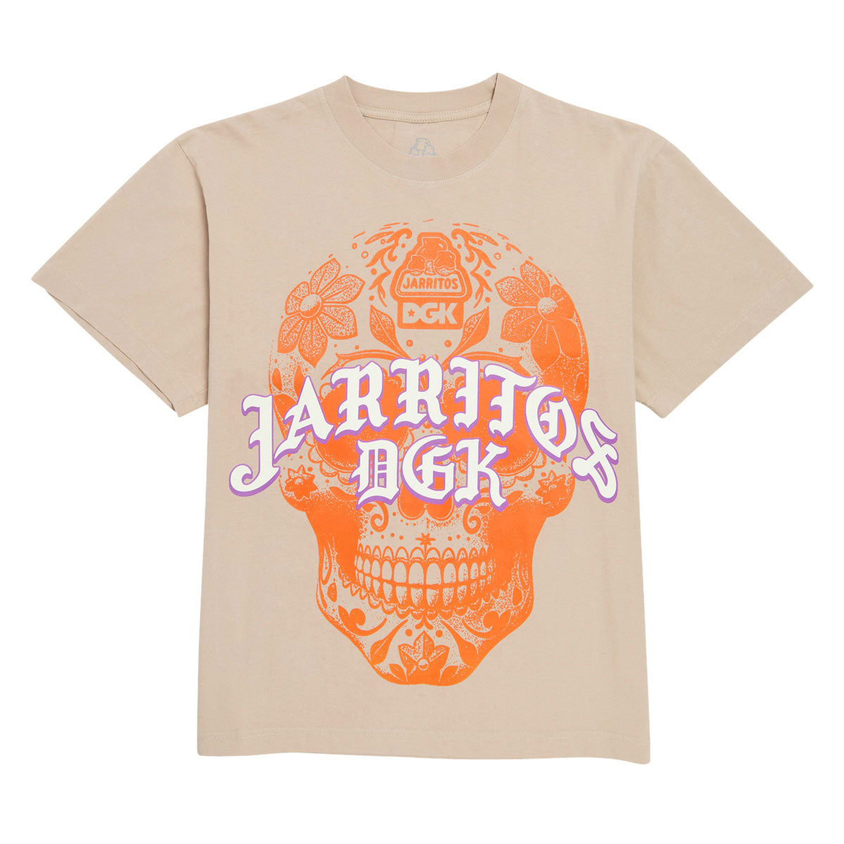 DGK x Jarritos Sabor Boxy T-Shirt - Tan image 1