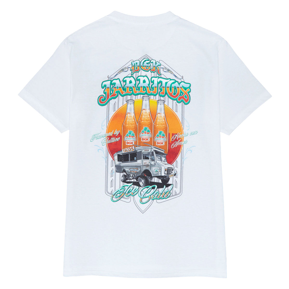 DGK x Jarritos Ice Cold T-Shirt - White image 2