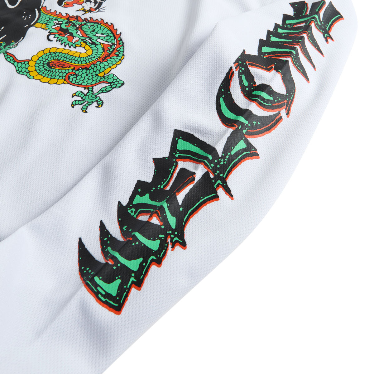 Welcome Opps Long Sleeve Moto Jersey - White image 3
