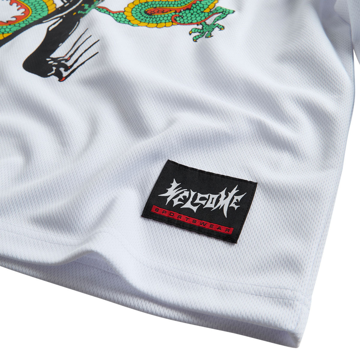 Welcome Opps Long Sleeve Moto Jersey - White image 4