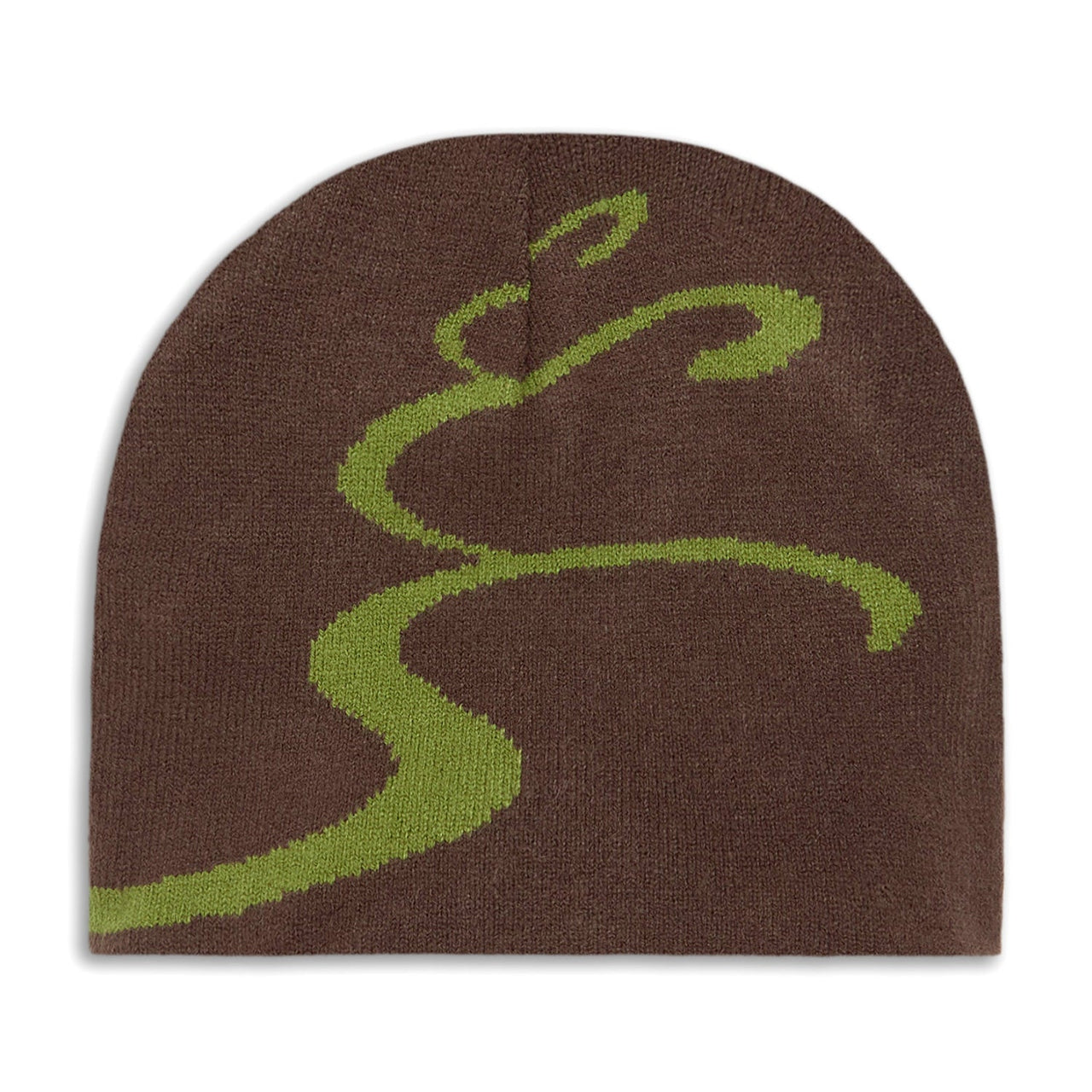 CCS Reversible Amphibian Skully Beanie - Green/Brown image 5