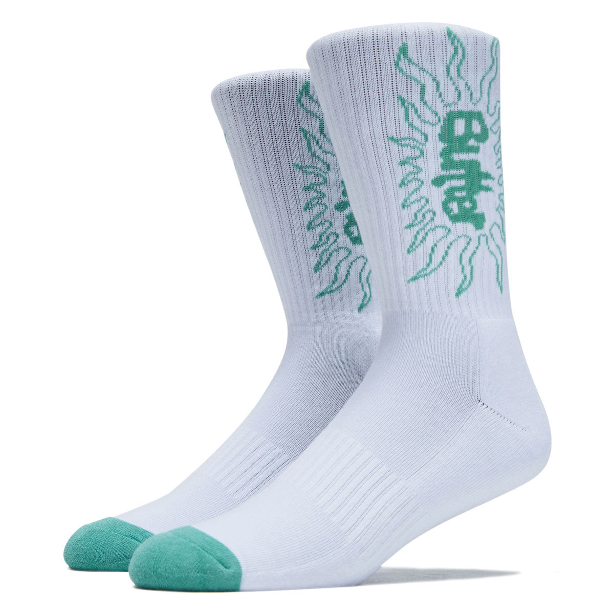 Butter Goods Solar Socks - White image 1