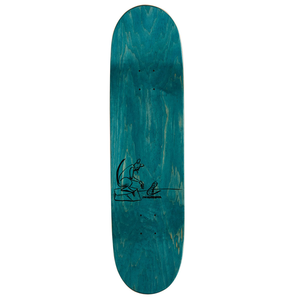The Heated Wheel Barstow Alleyway Skateboard Deck - 8.50