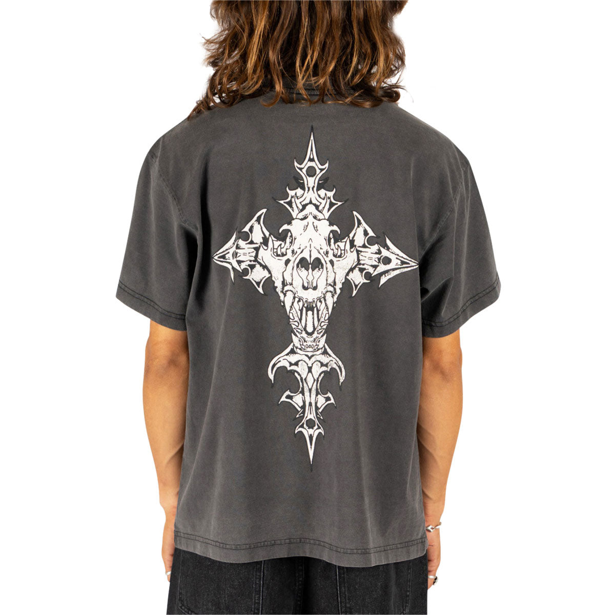 Welcome Iron Wolf T-Shirt - Vintage Black image 4