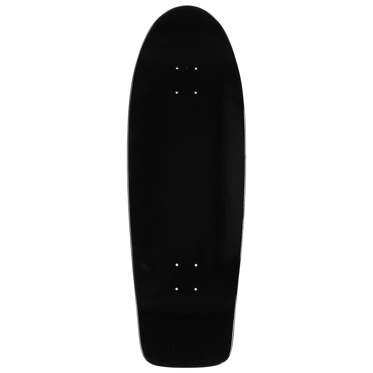 Dogtown Cross Logo 70s Rider Skateboard Complete - Gloss Black/Metallic Red Cross - 10.00