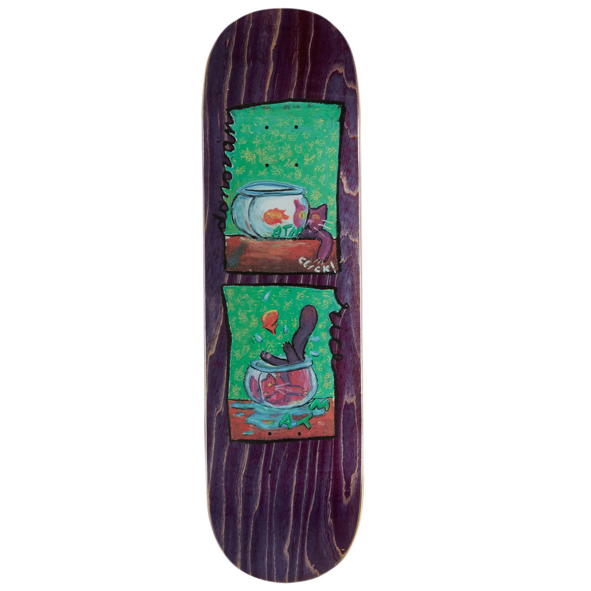 ATM Donovan Rice Fish Bowl Skateboard Deck - 8.75