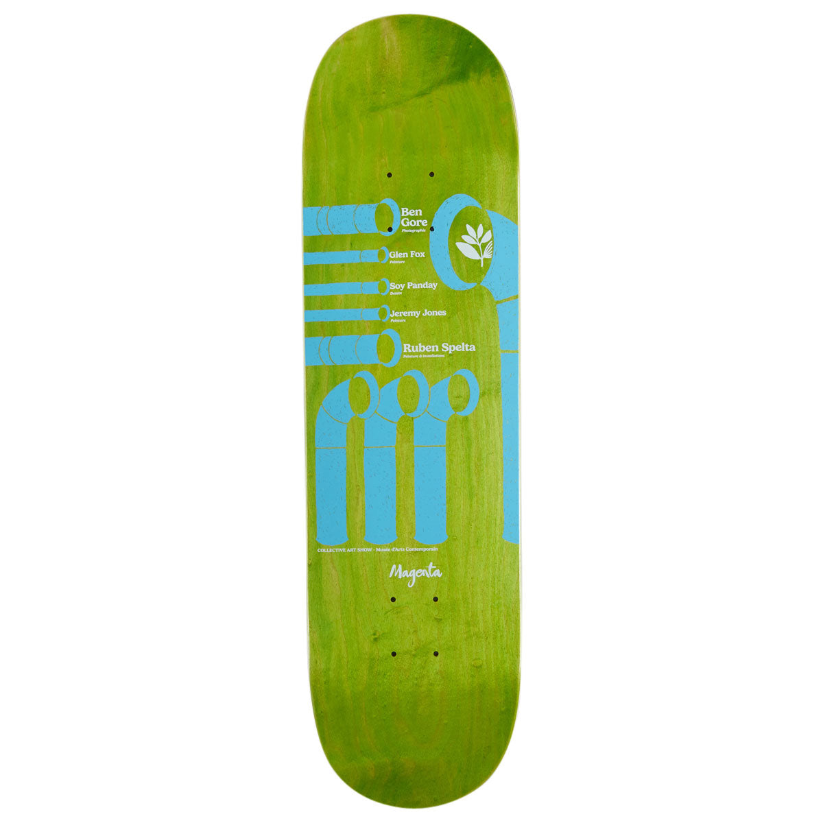 Magenta Collective One Off Series Skateboard Deck - 8.40