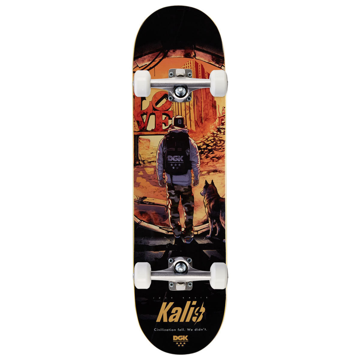 DGK Civilization Kalis Skateboard Complete - 7.80