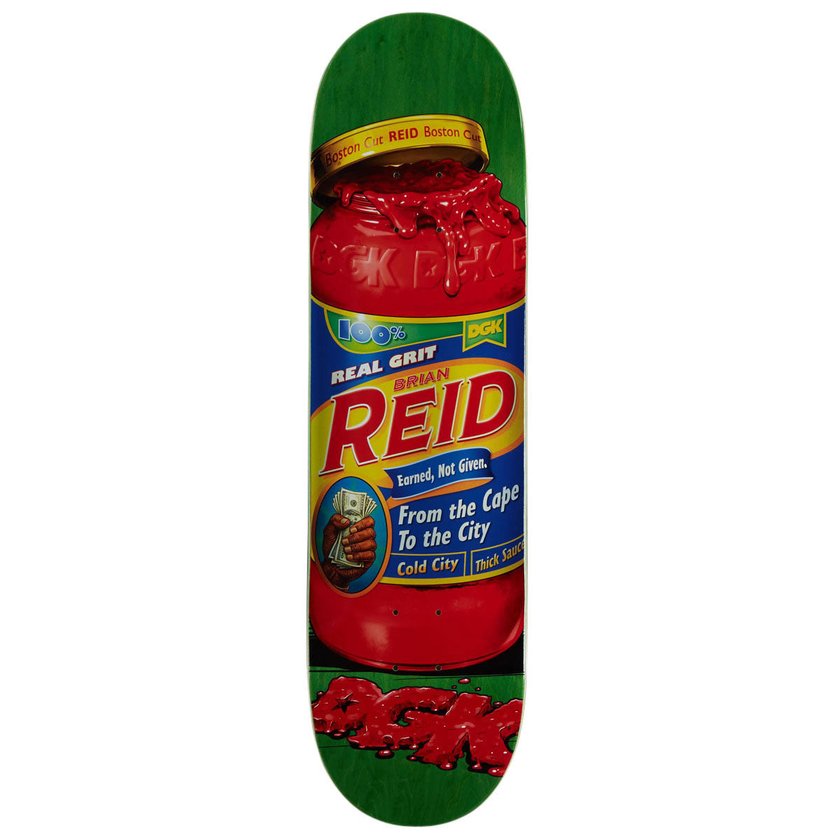 DGK Thick Sauce Reid Skateboard Deck - 8.38
