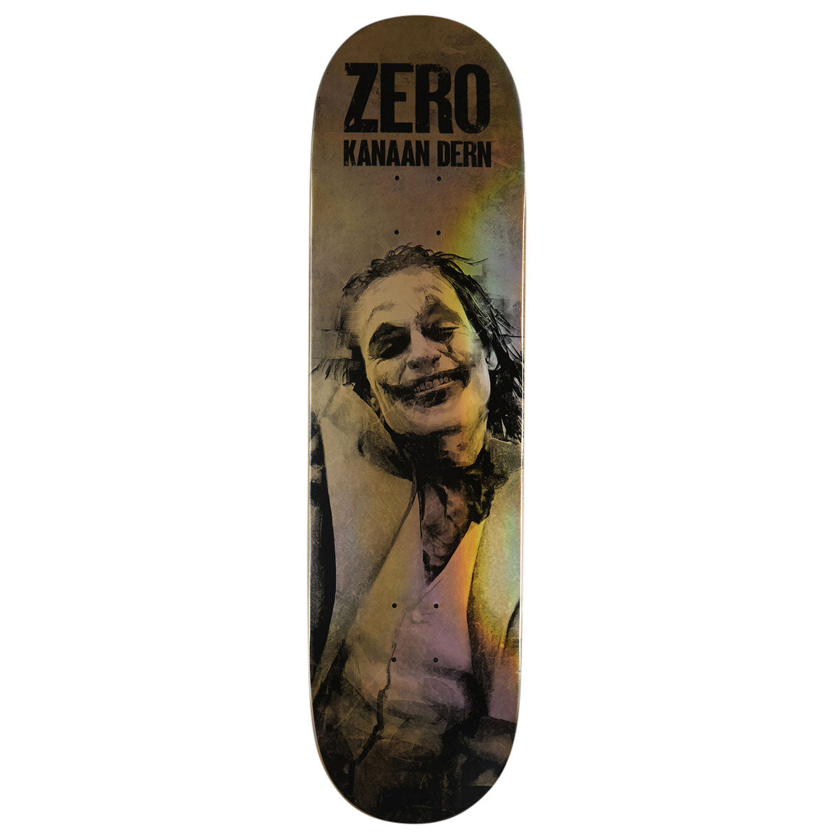 Zero Joker Dern Skateboard Deck - Bronze/Iridescent - 8.50