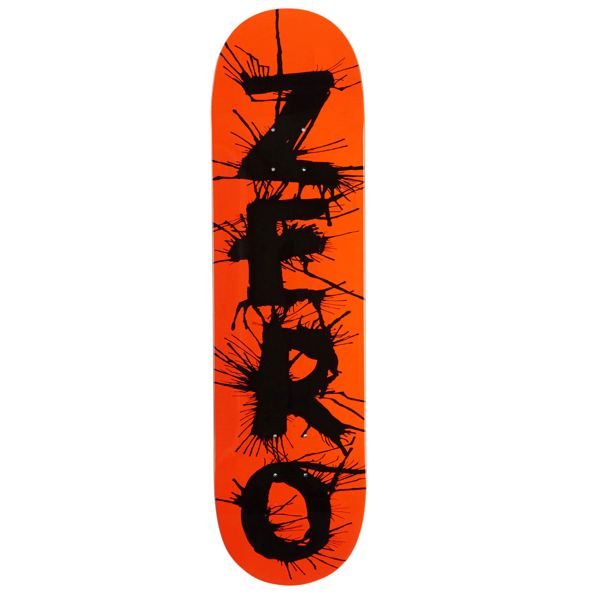 Zero Disorder Skateboard Deck - Black Dip - 8.25