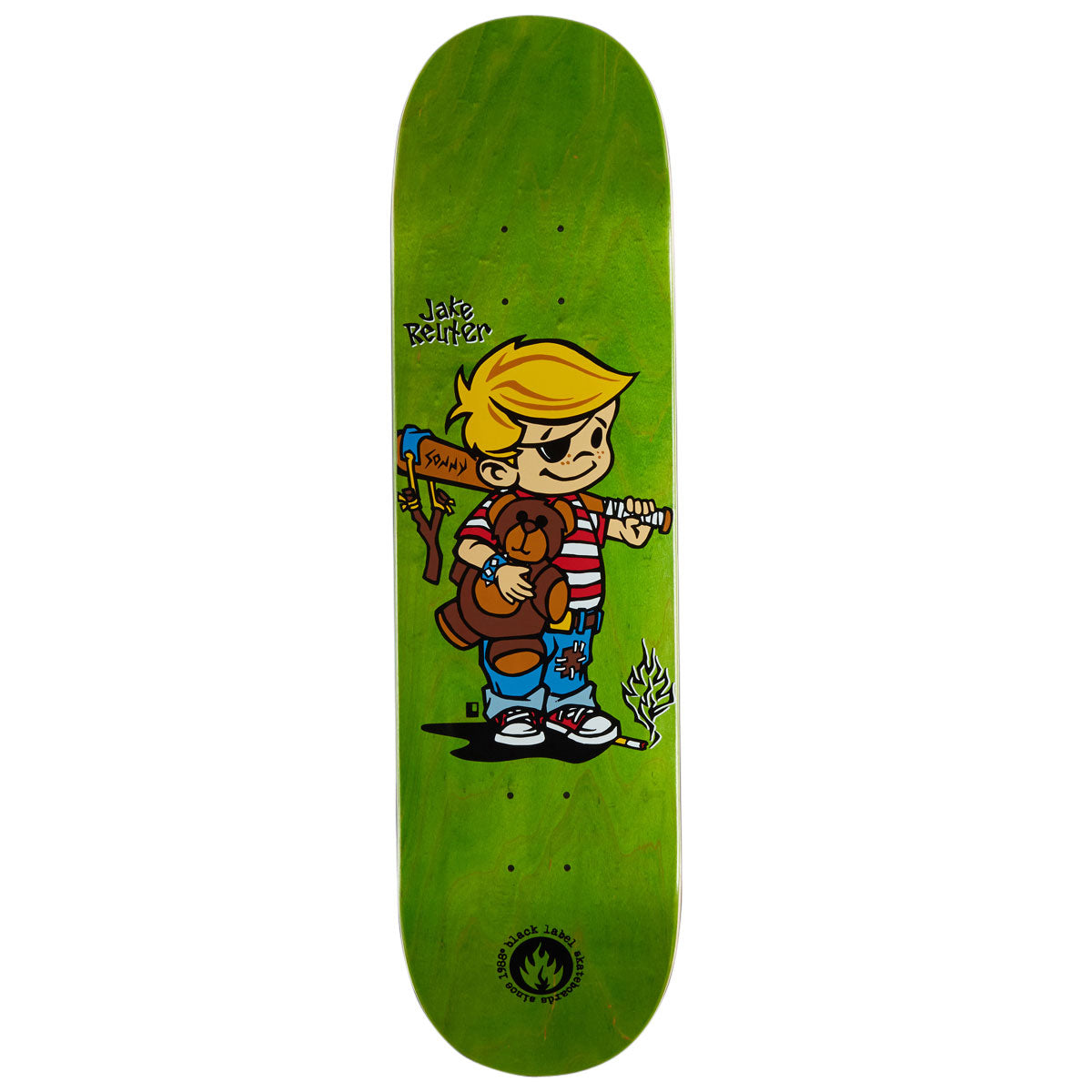 Black Label Jake Reuter Skateboard Deck - 8.25