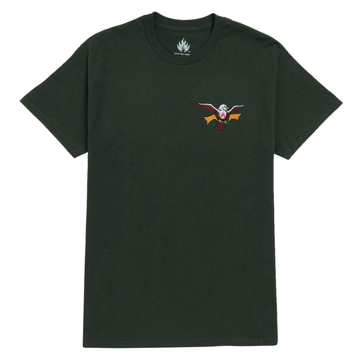 Black Label Matt Hensley Wingtips T-Shirt - Forest Green image 2