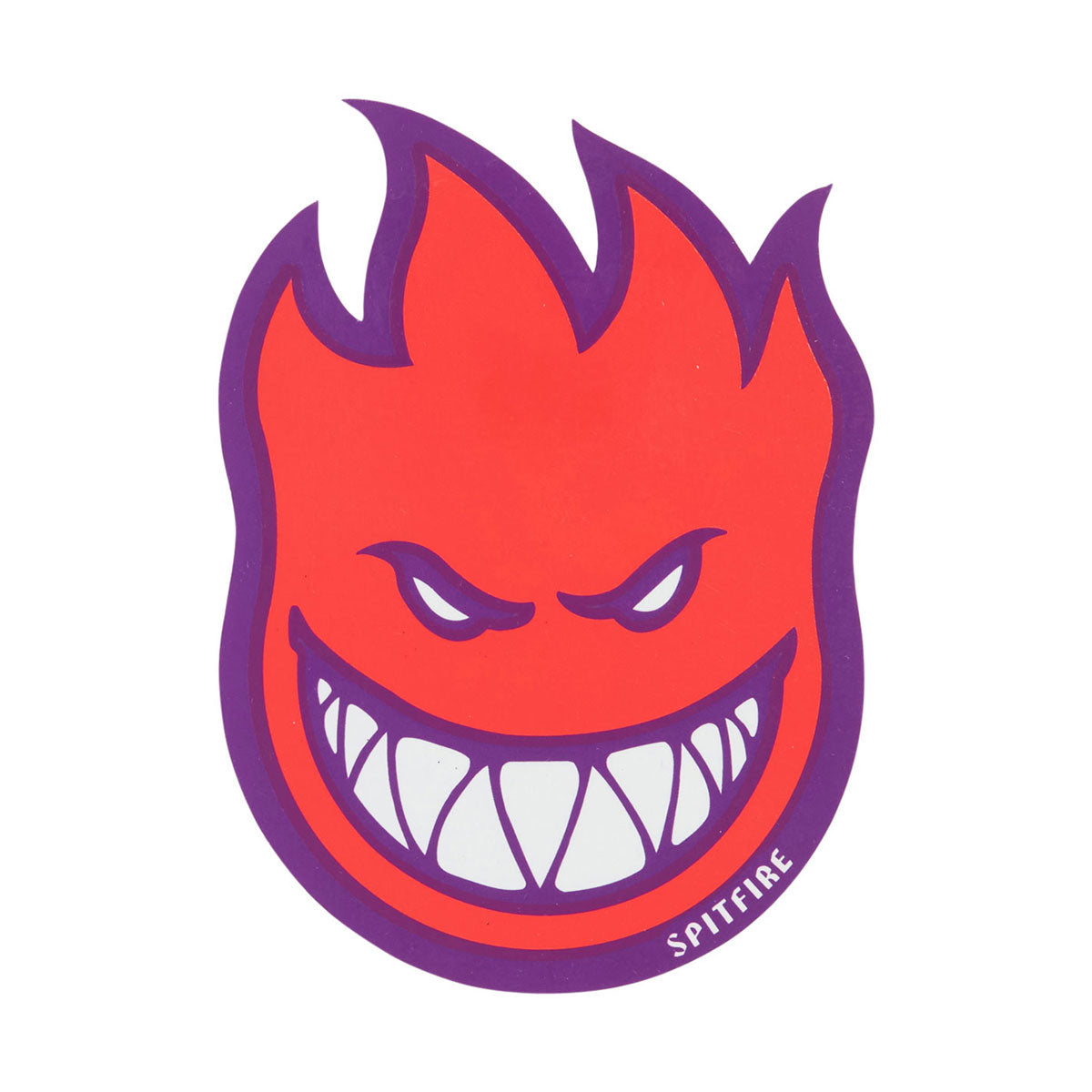 Spitfire Bighead Fill Sticker - Red/Purple - MD image 1