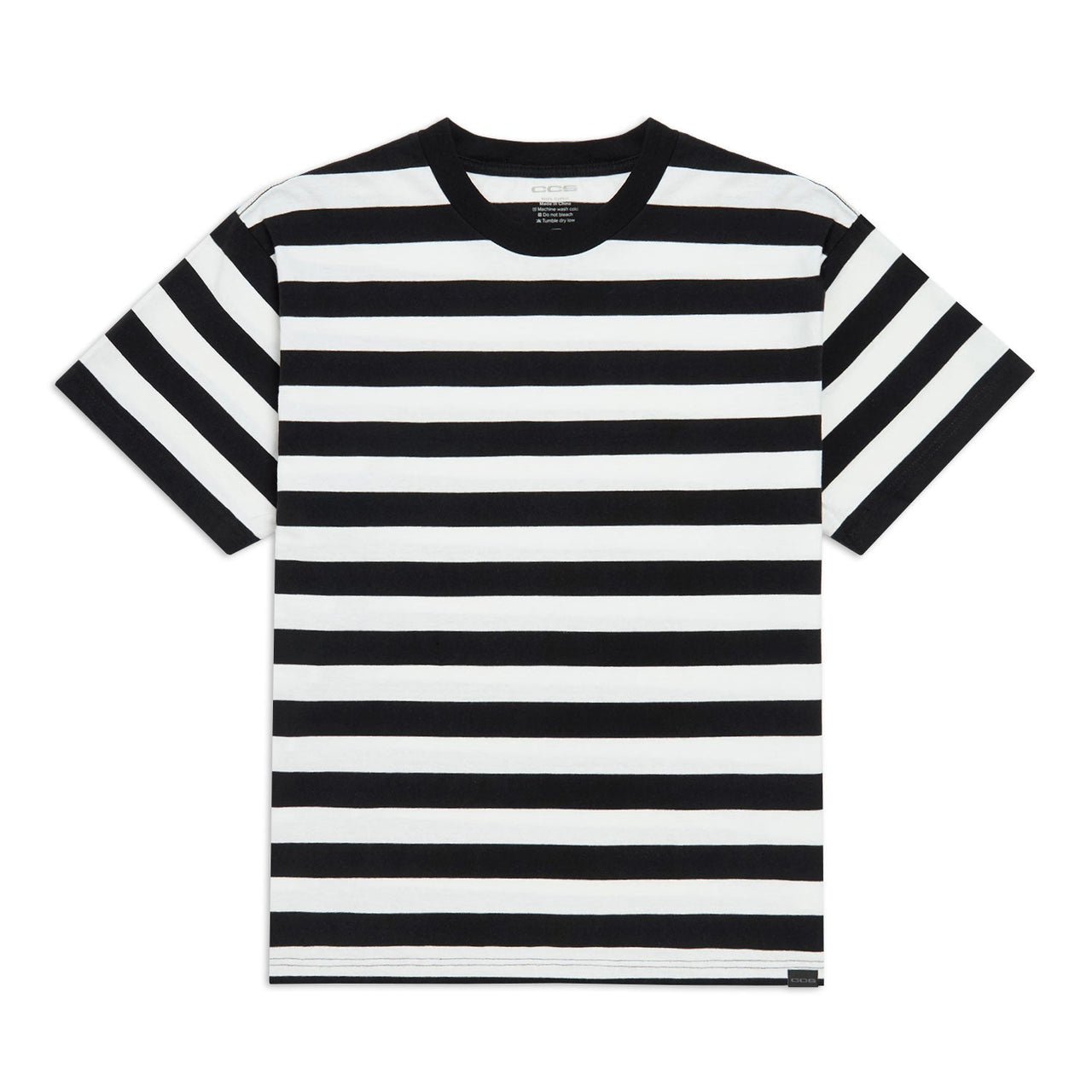 CCS Heavier Stripe T-Shirt - Black/White image 1