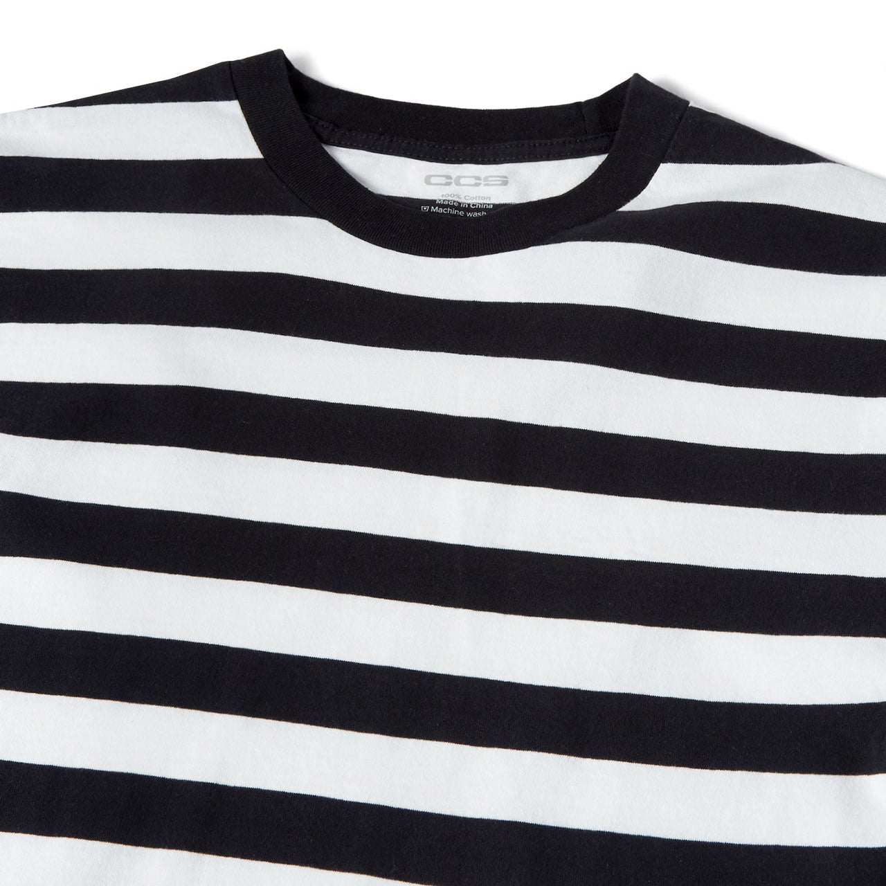 CCS Heavier Stripe T-Shirt - Black/White image 3