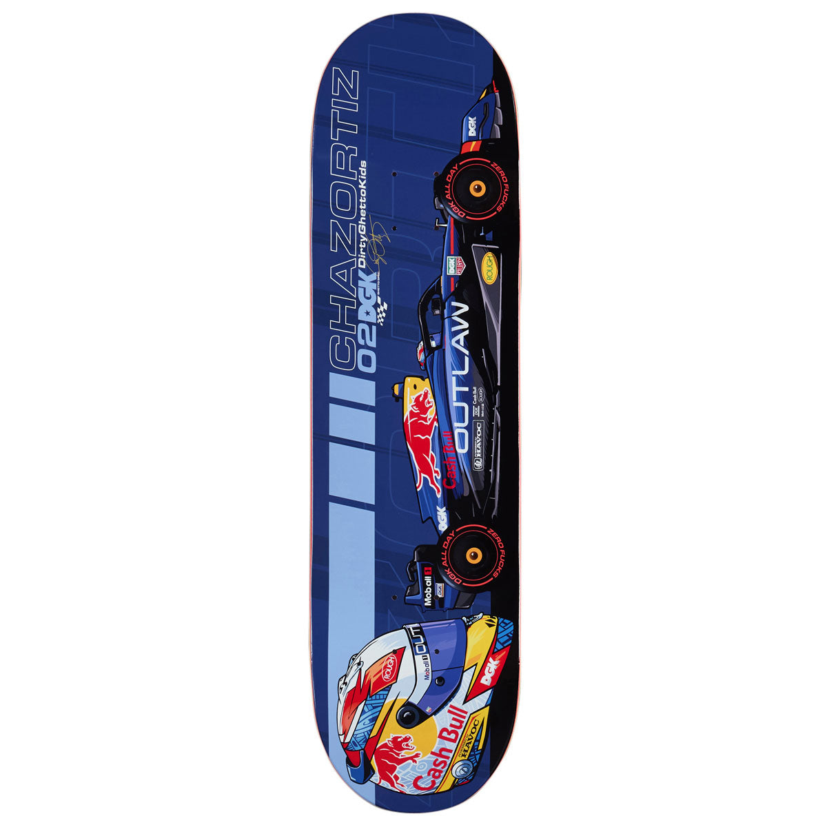 DGK Bricks To Pit Ortiz Skateboard Deck - 8.25