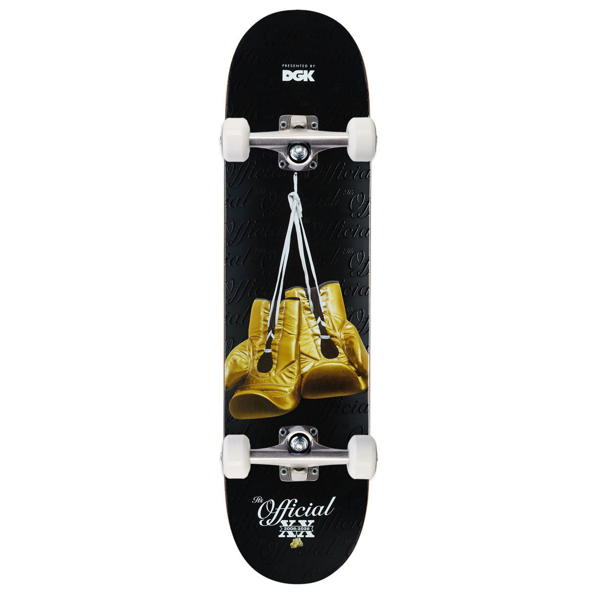 DGK It's Official Gloves Skateboard Complete - Embossed - 8.06