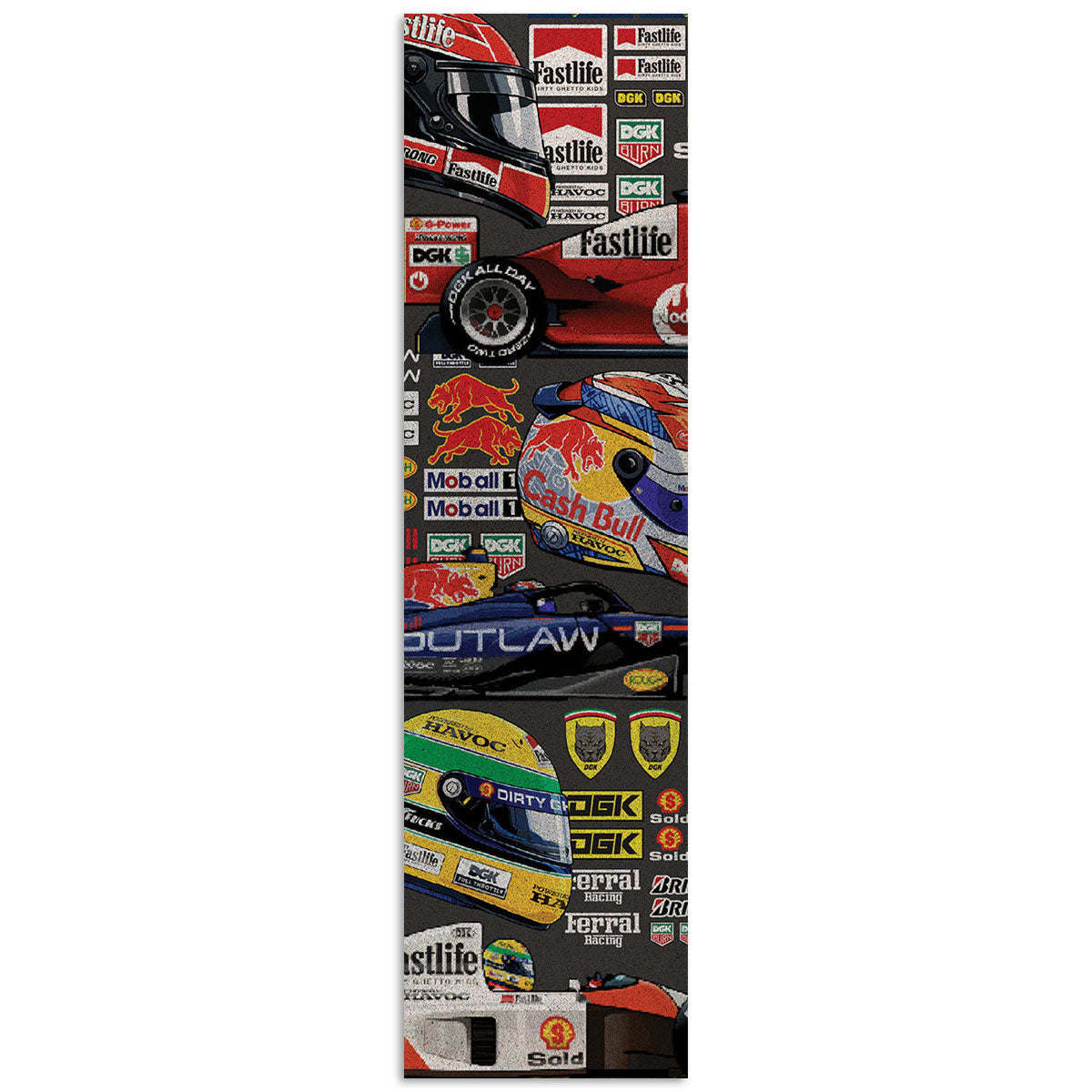DGK Bricks To Pit Grip tape - Multi image 1