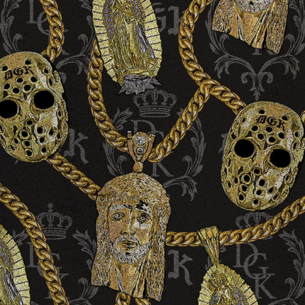 DGK Pieces Grip tape - Black image 2