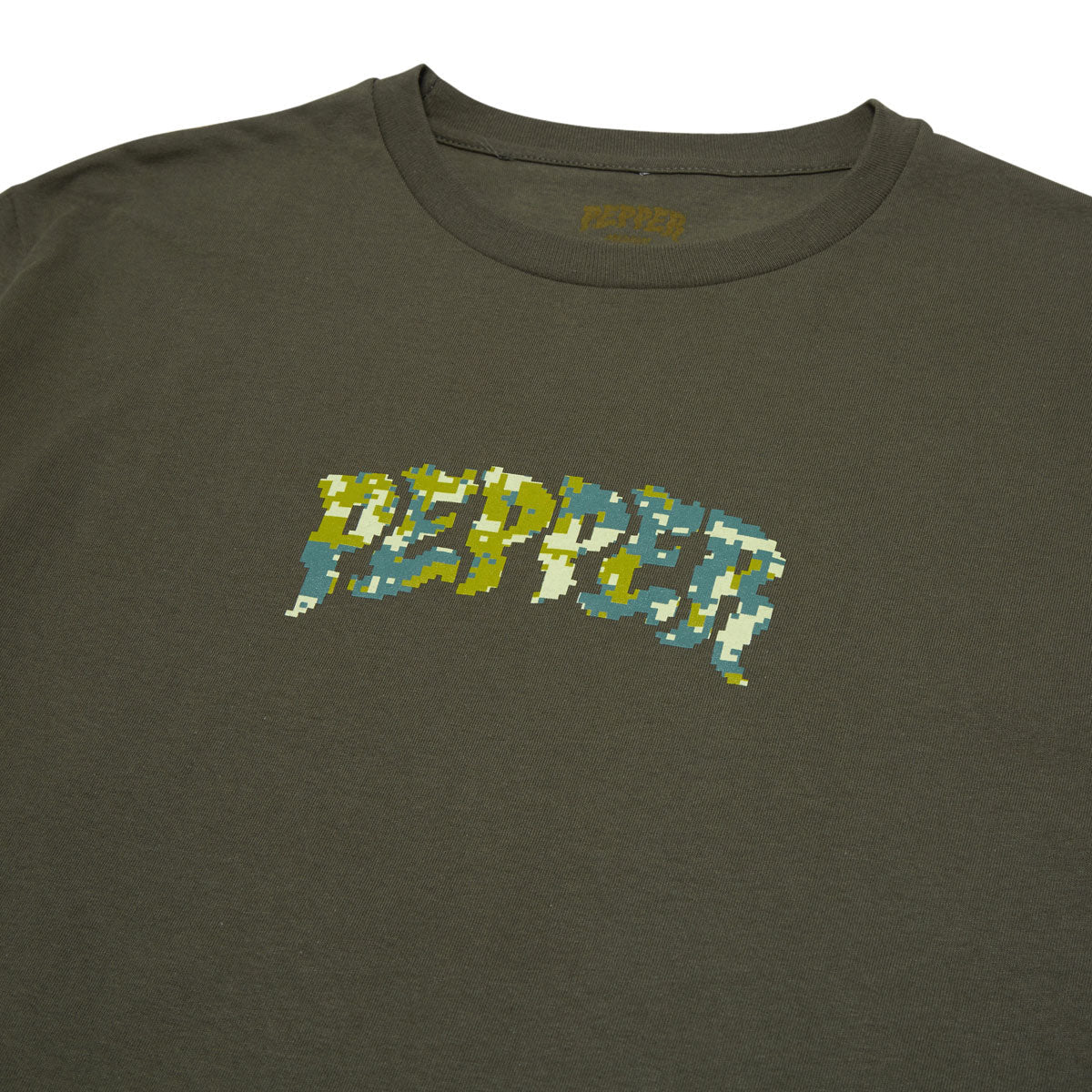 Pepper 8 Bit Camo T-Shirt - Forest image 2