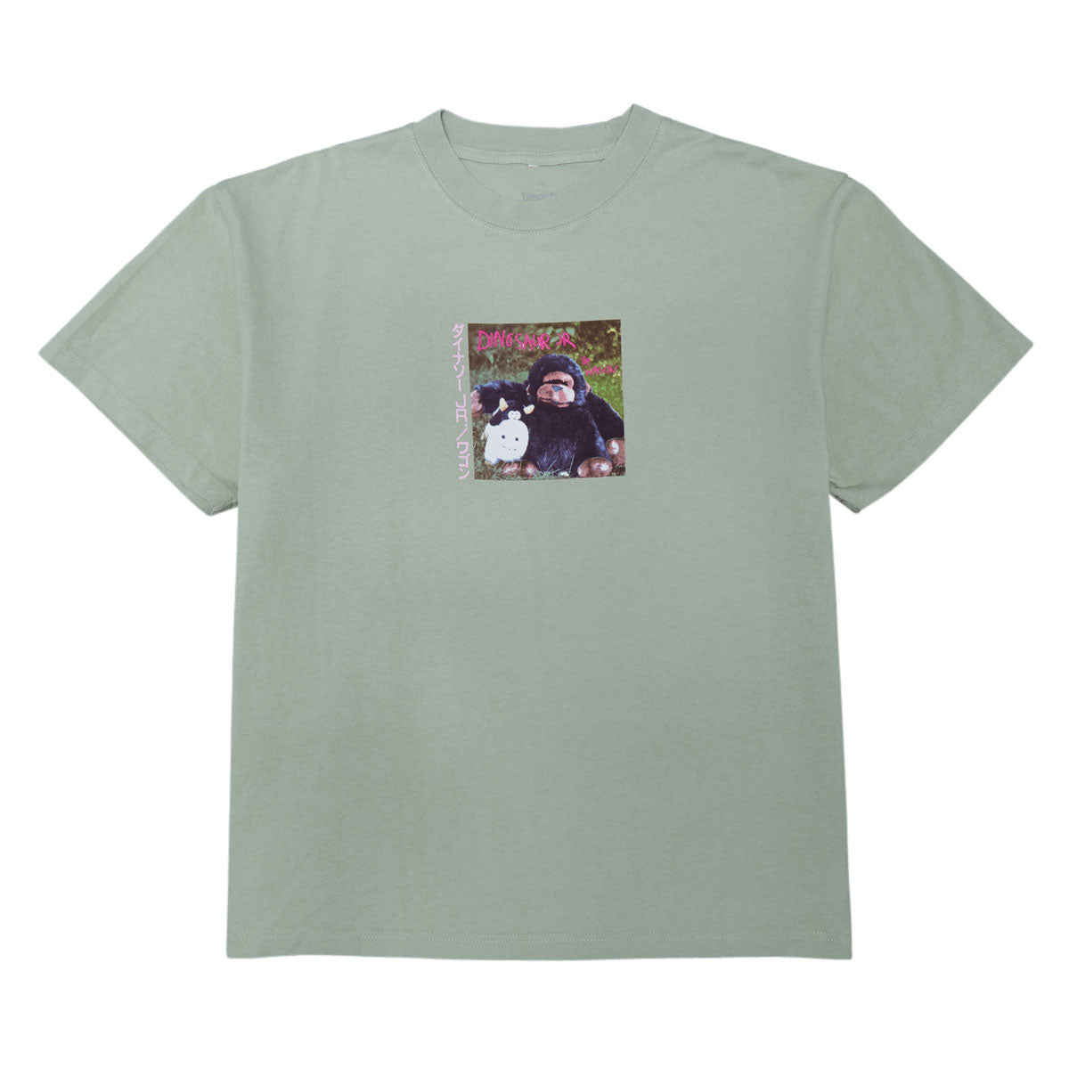 Color Bars x Dinosaur Jr Import T-Shirt - Sage image 1